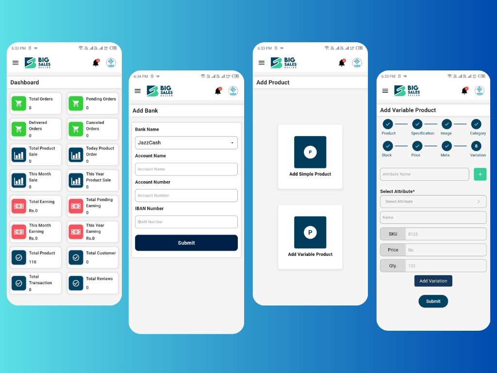 BigSale Seller App